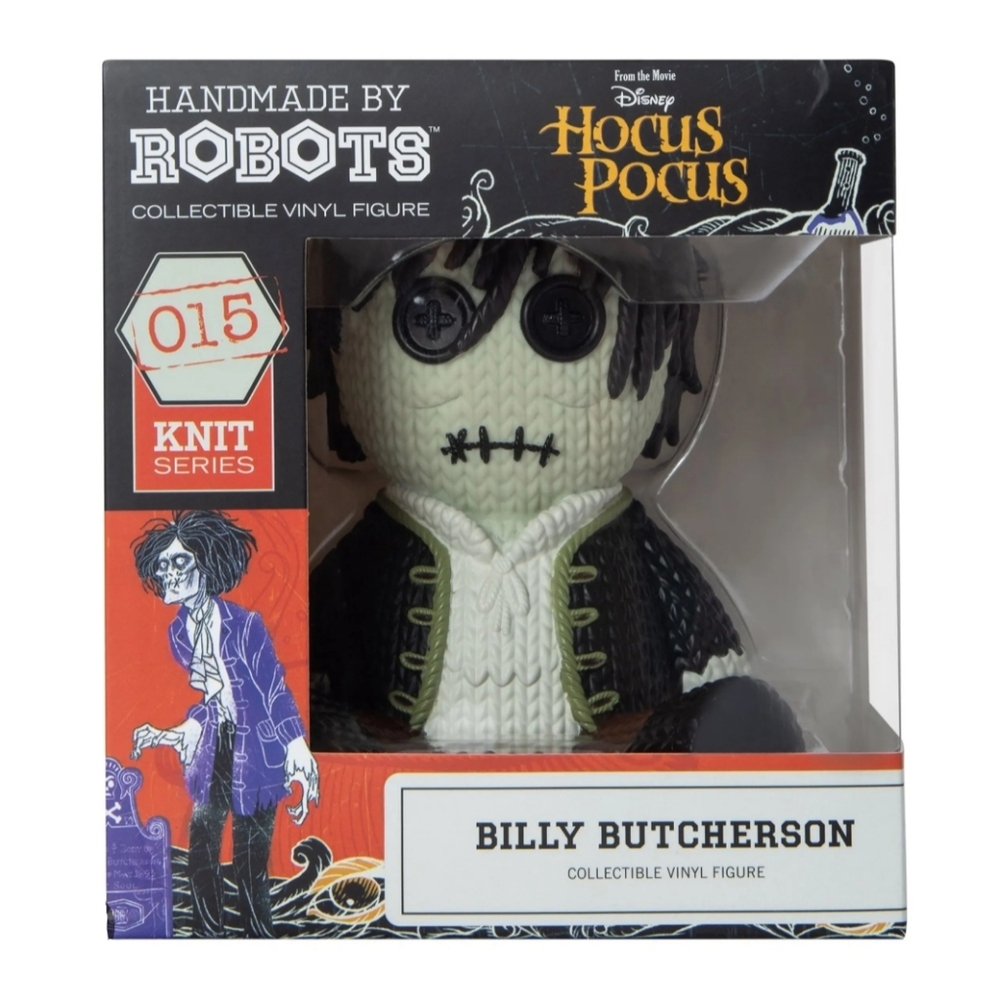 Disney Hocus Pocus Handmade Billy Butcherson Knit Series Vinyl Figure